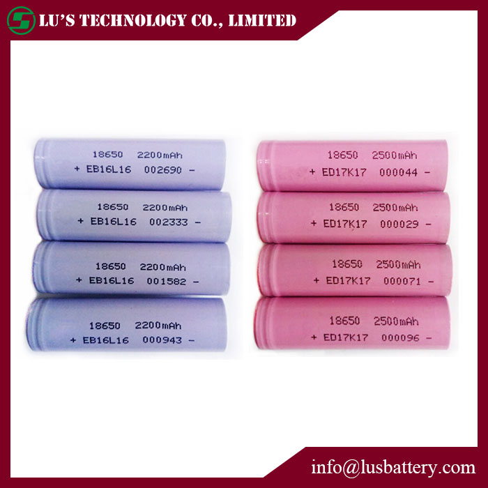 Lithium Ion battery cells rechargeable